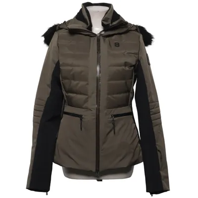 Ski jacket (Beige, Black) from 8848 Altitude Acrylic, Down, Elastane, Feather, Polyamide, Polyester