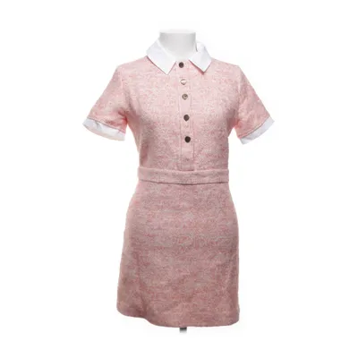 Klänning (Rosa, Vit) från Maje Akryl, Bomull, Polyamid, Polyester, Ull, Viskos