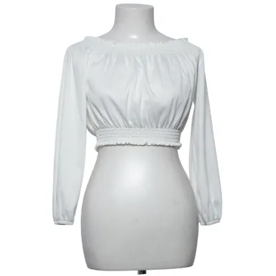 Crop top (Vit) från Divided by H&M Elastan, Polyester