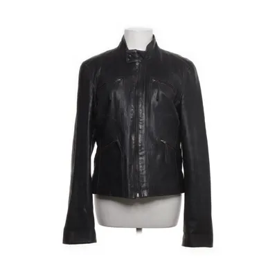 Läderjacka (Brun) från ARMA Collection Acetat, Skinn