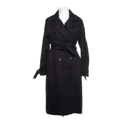 Trenchcoat (Svart) från Bershka Bomull, Polyester