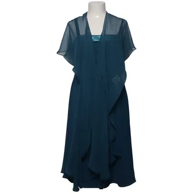 Cocktailjurk (Petrol) van Ascia Polyester