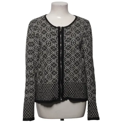Cardigan (Black, White) from Flash Woman Cotton