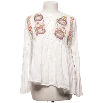 Blus (Vit, Flerfärgad) från Zara Trafaluc Collection
