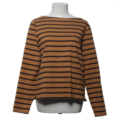 T-shirt à manches longues (Marron, Noir) de Uniqlo Coton