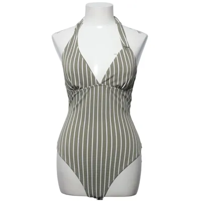 Swimsuit (Green, White) from Primark Elastane, Polyester
