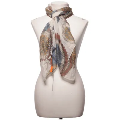 Shawl (Beige, Multicolored) from The Moshi Polyester