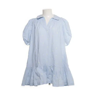 Dress (Blue, Multicolored) from Maje Cotton, Polyester