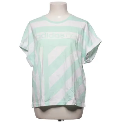 T-shirt (Green, White) from Adidas Neo Cotton