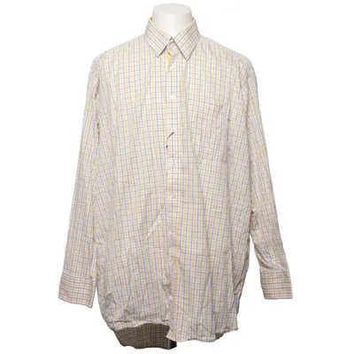 Chemise (Jaune, Bleu, Blanc) de Tailor Store Coton
