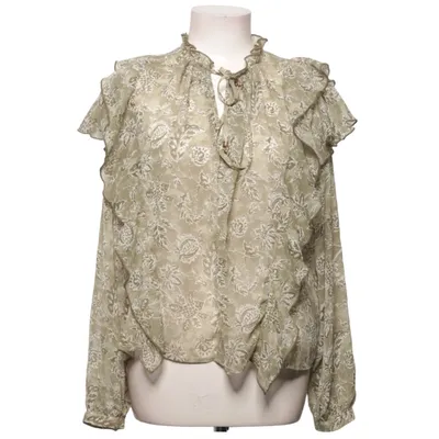 Bluse (Grøn) fra Zara Polyester