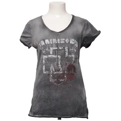 T-shirt (Grijs, Meerkleurig) van Rammstein Katoen