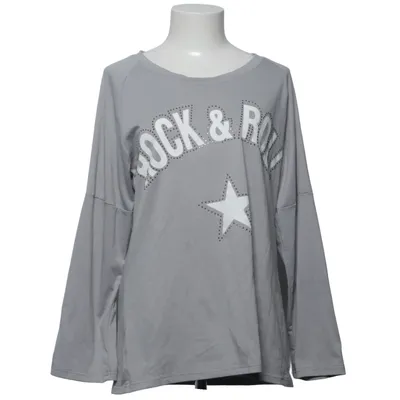 Long sleeve T-shirt (Gray) from Misslook