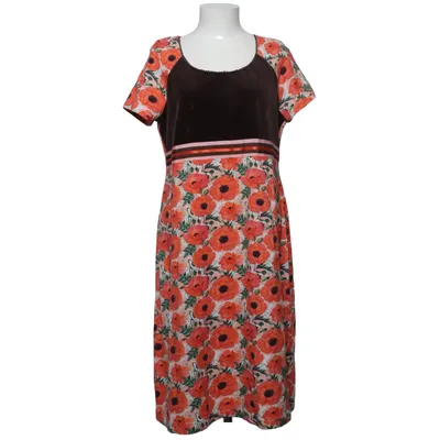 Klänning (Orange, Brun, Flerfärgad) från Dazzle Me Bomull, Elastan