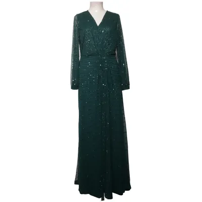 Evening gown (Green) from Angeleye Polyester