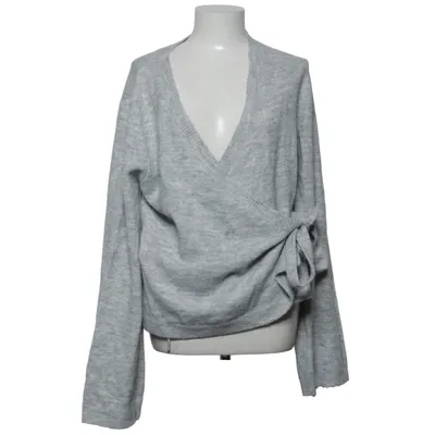 Slå om-cardigan (Grå) fra Lager 157 Akryl, Elastan, Polyester