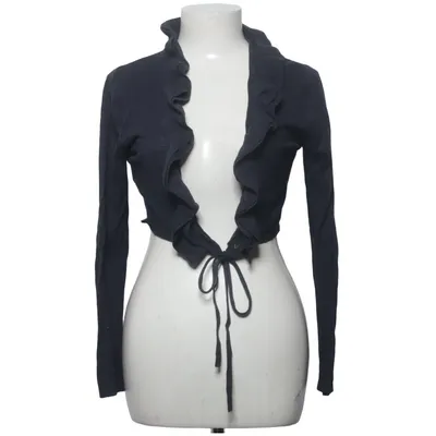 Wrap cardigan (Black) from Claire.dk Cotton, Linen