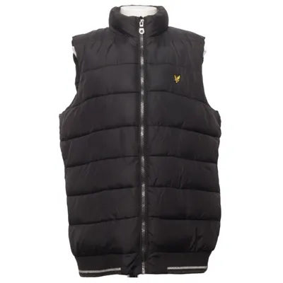 Ydervest (Sort) fra Lyle & Scott Junior Polyamid, Polyester