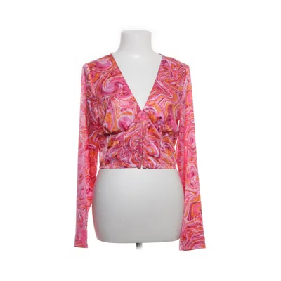 Crop top (Pink, Flerfarvet) fra FB Sister Polyester