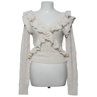 Sweater (Beige) from Zara Cotton, Polyester
