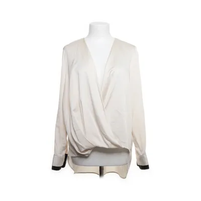 Blouse portefeuille (Beige) de Mango Suit