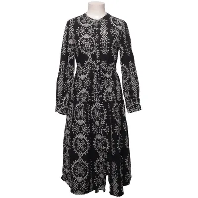 Shirt dress (Black, White) from Mrs & Hugs Cotton