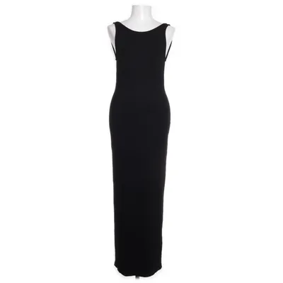 Maxi jurk (Zwart) van Edited Elastaan, Viscose