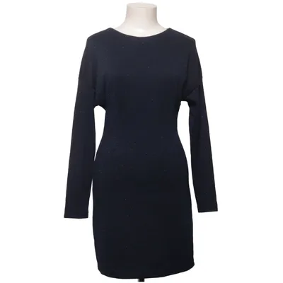 Dress (Blue) from Love Republic Elastane, Metallic fiber, Polyester