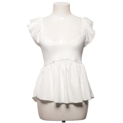 Peplum top (Wit) van Lager 157 Elastaan, Polyester