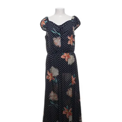 Maxikjole (Blå, Flerfarvet) fra Airisa Akryl, Polyester, Viscose