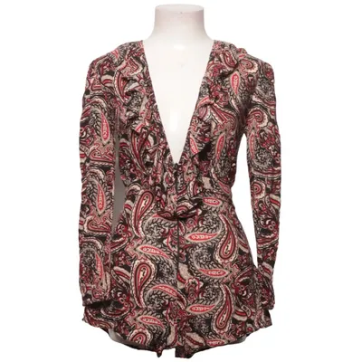 Blouse (Zwart, Rood, Beige) van Rare London Viscose
