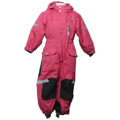 Outdoor overalls (Pink, Sort) fra Kaxs by KappAhl Polyester