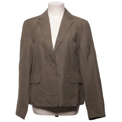 Blazer (Brun) fra Mexx Acetat, Linned, Viscose