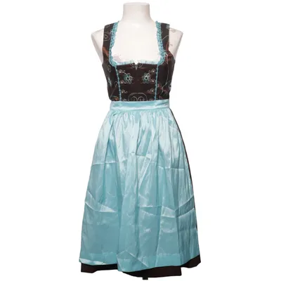 Dirndl (Brun, Blå) från Rose-Dirndl Polyamid, Polyester