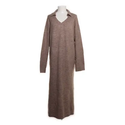 Jurk (Bruin) van Voyelles Acryl, Elastaan, Polyester