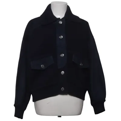 Jacka (Blå) från Ba&sh Bomull, Ull