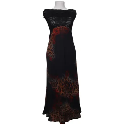 Maxikjole (Sort, Flerfarvet) fra The Slow Label Elastan, Polyamid, Polyester