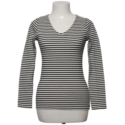 Långärmad t-shirt (Svart, Vit) från Garcia Jeans Bomull, Elastan