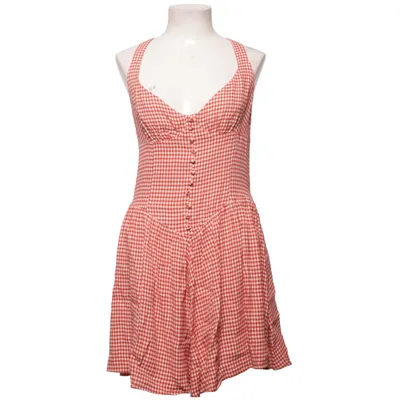Dress (Red, White) from Reformation Viscose