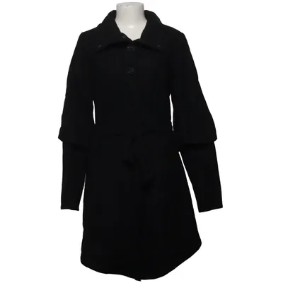 Manteau (Noir) de Norwegian Design Polyester, Viscose, Laine