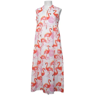 Robe longue (Blanc, Multicolore) de Marc Cain Coton
