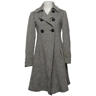 Jas (Zwart, Wit) van Via Polyamide, Polyester, Viscose, Wol