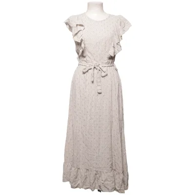 Maxi jurk (Beige, Wit) van Staji Viscose