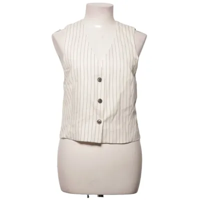 Gilet de costume (Blanc, Noir) de H&M Polyamide, Polyester, Viscose