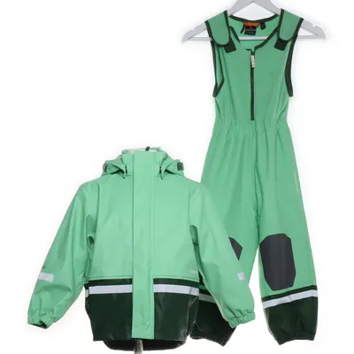 Regntøj (Grøn) fra Didriksons Polyester, Polyurethan