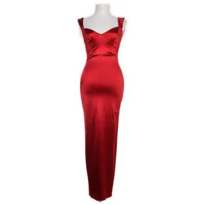 Maxikjole (Rød) fra Fashion Nova