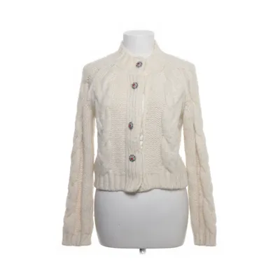 Cardigan (Wit) van Ganni Alpacawol, Merinowol, Polyamide