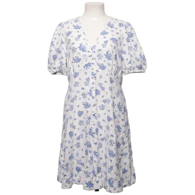 Jurk (Blauw, Wit) van Cubus Linnen, Viscose