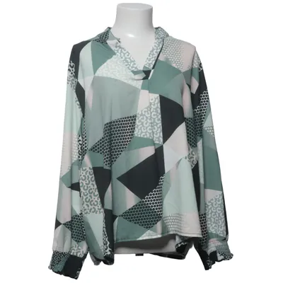 Blus (Grön, Svart, Flerfärgad) från Lacony Elastan, Polyester