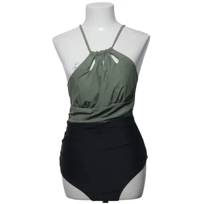 Maillot de bain une pièce (Vert, Noir) de Cupshe Élasthane, Polyamide, Polyester